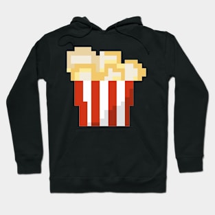 Pixel Art - popcorn Hoodie